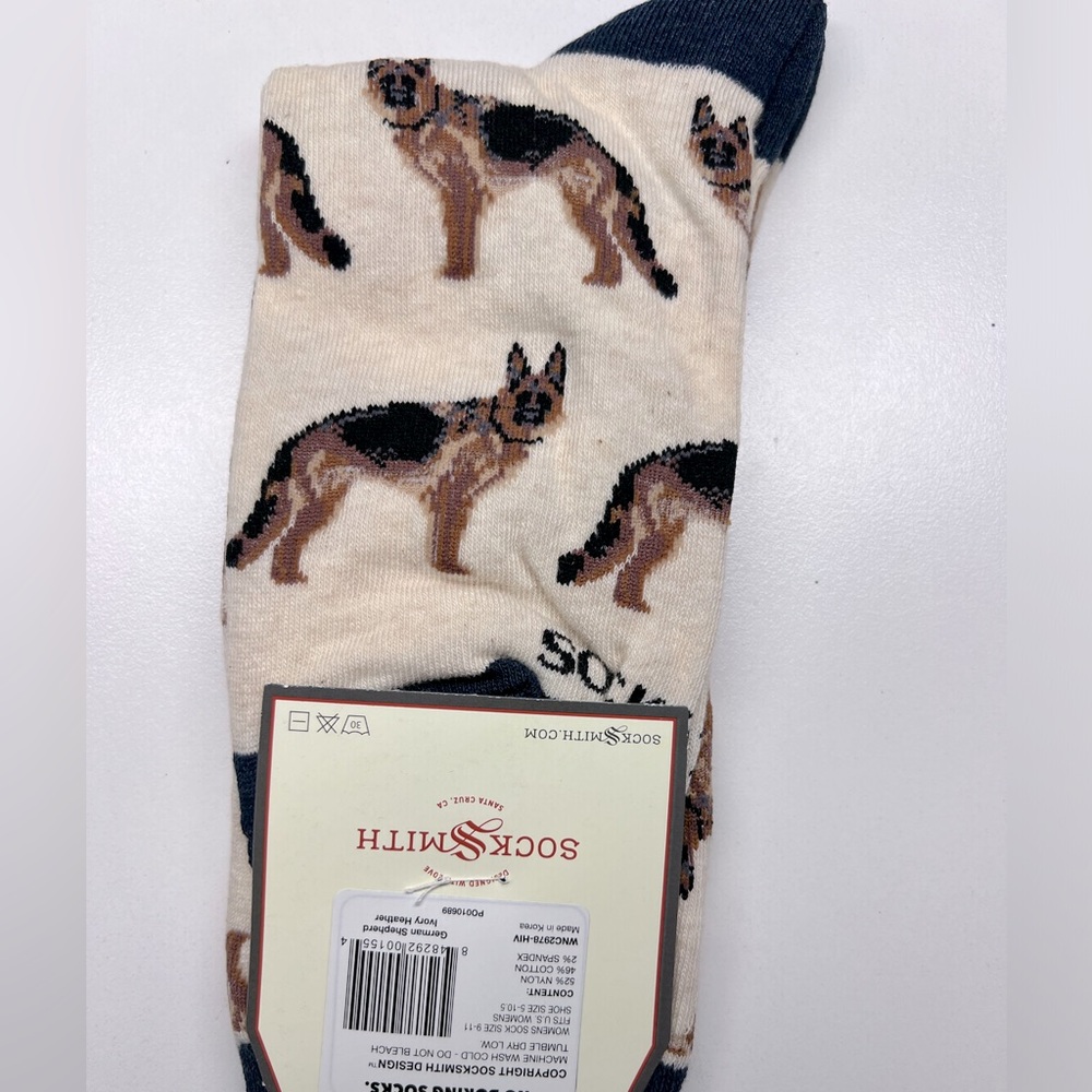 SockSmith boutique German Shepard socks. Brand new. - Picture 2 of 4